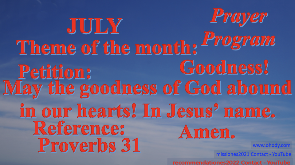 Sample Prayer Program image