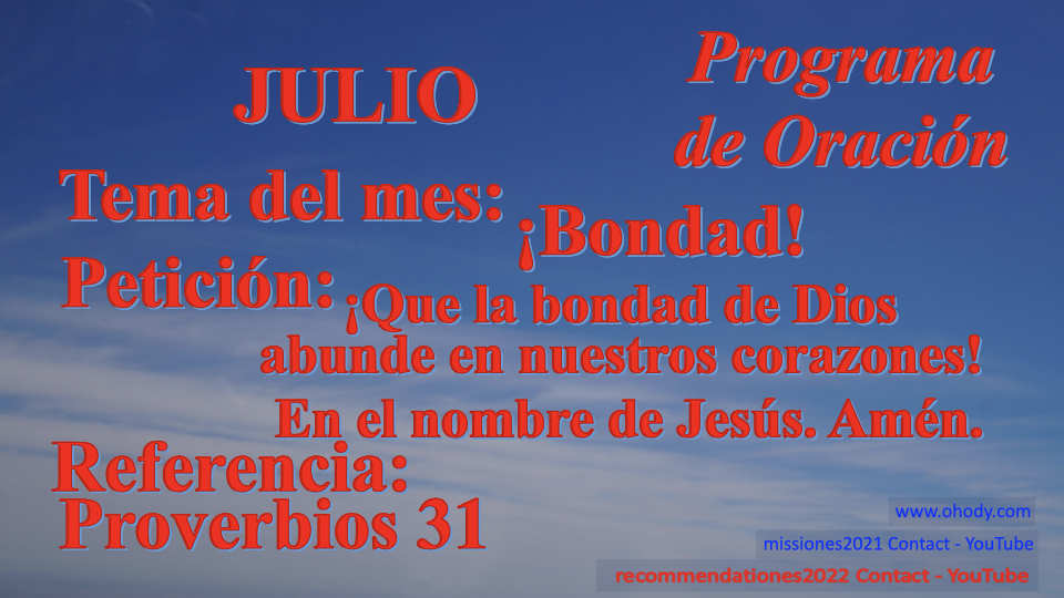 Sample Prayer Program image