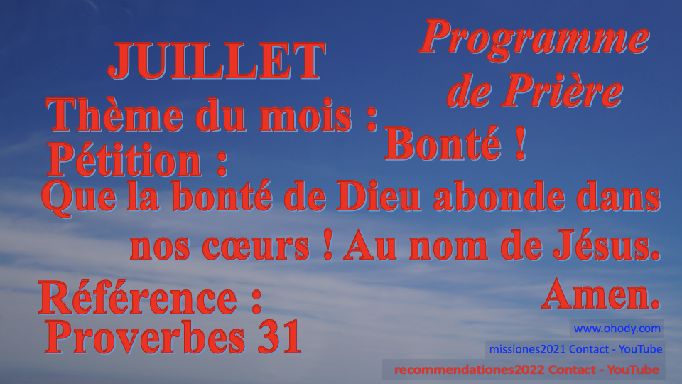 Sample Prayer Program image