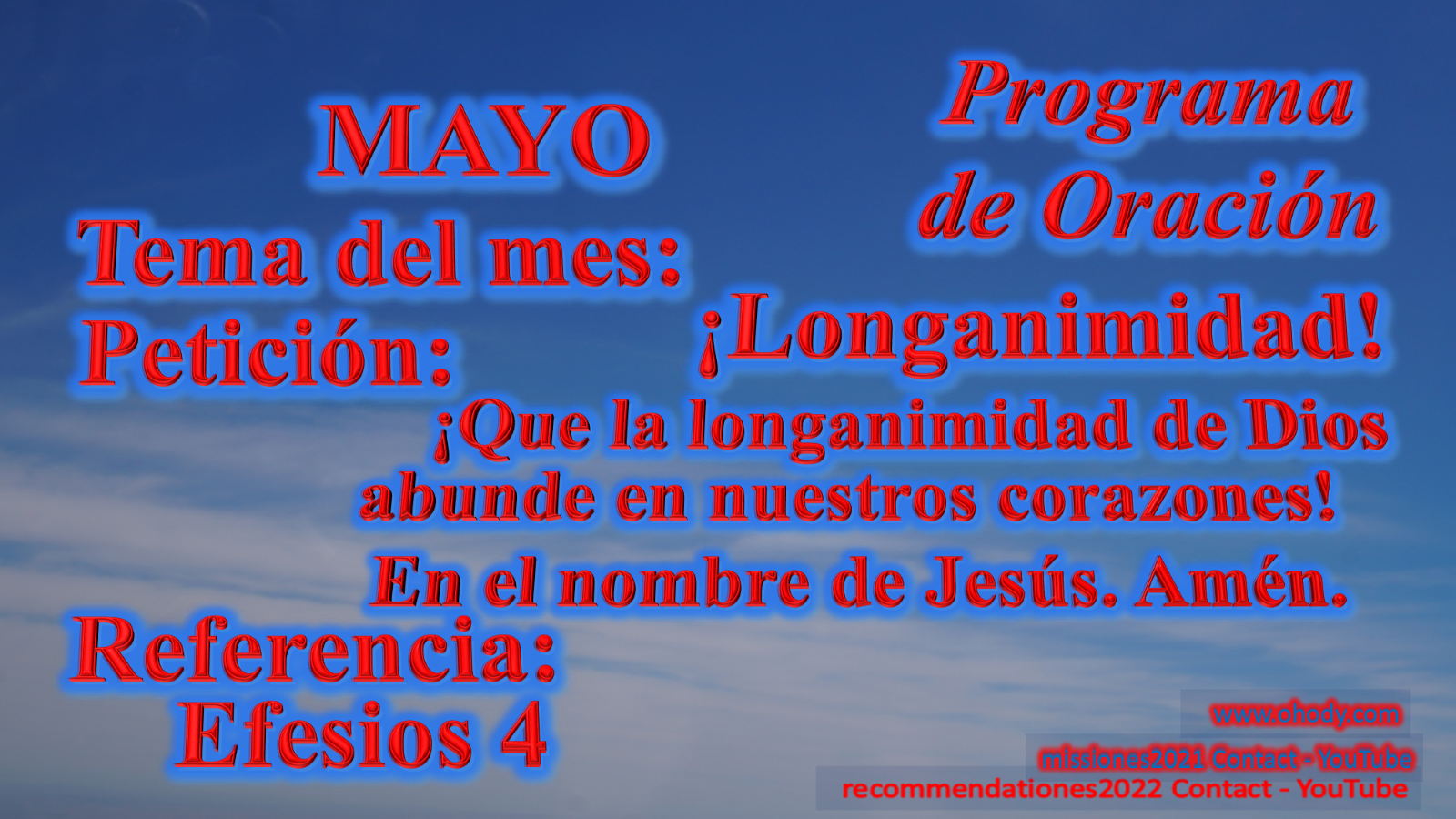 Sample Prayer Program image