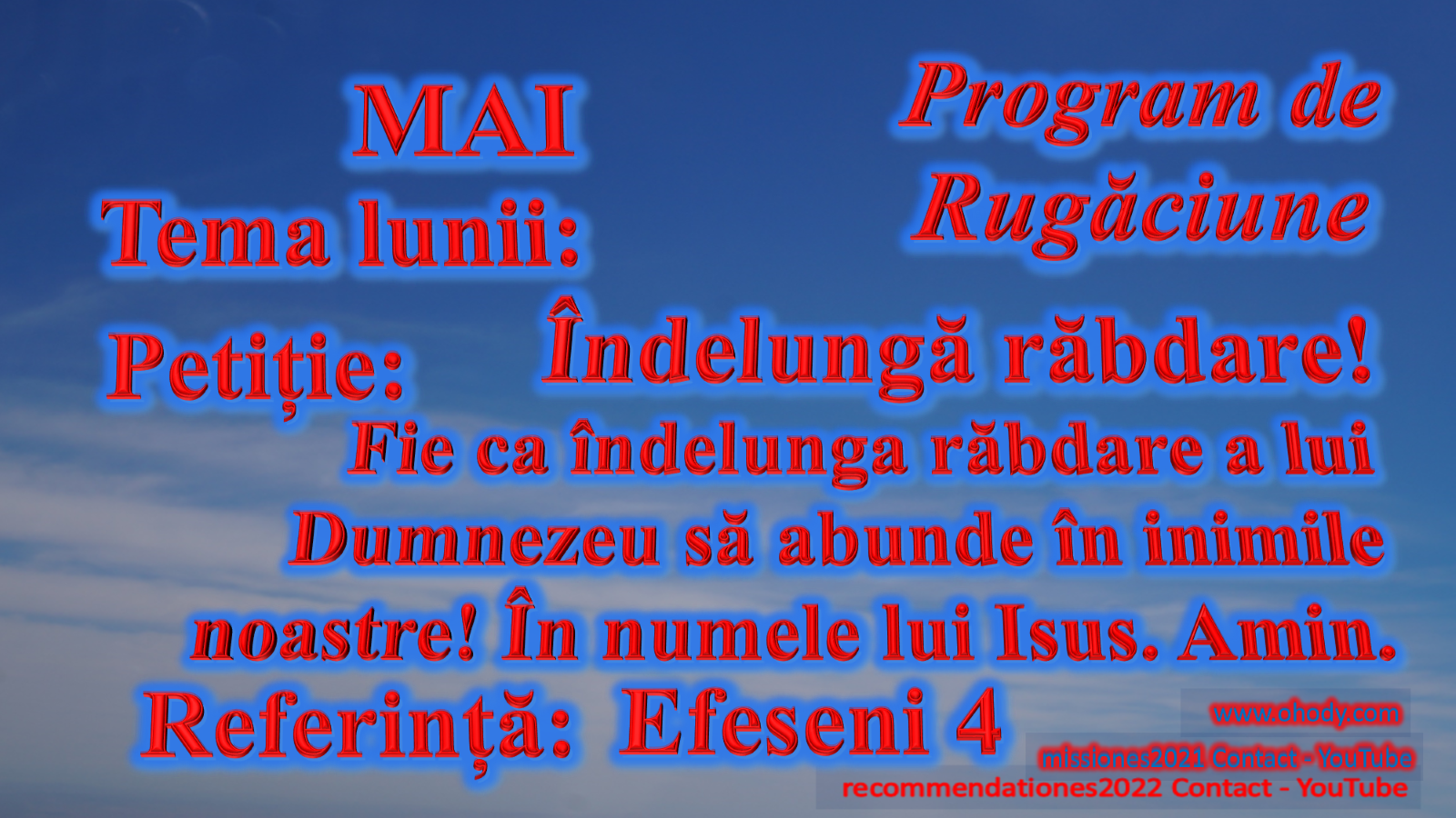 Sample Prayer Program image